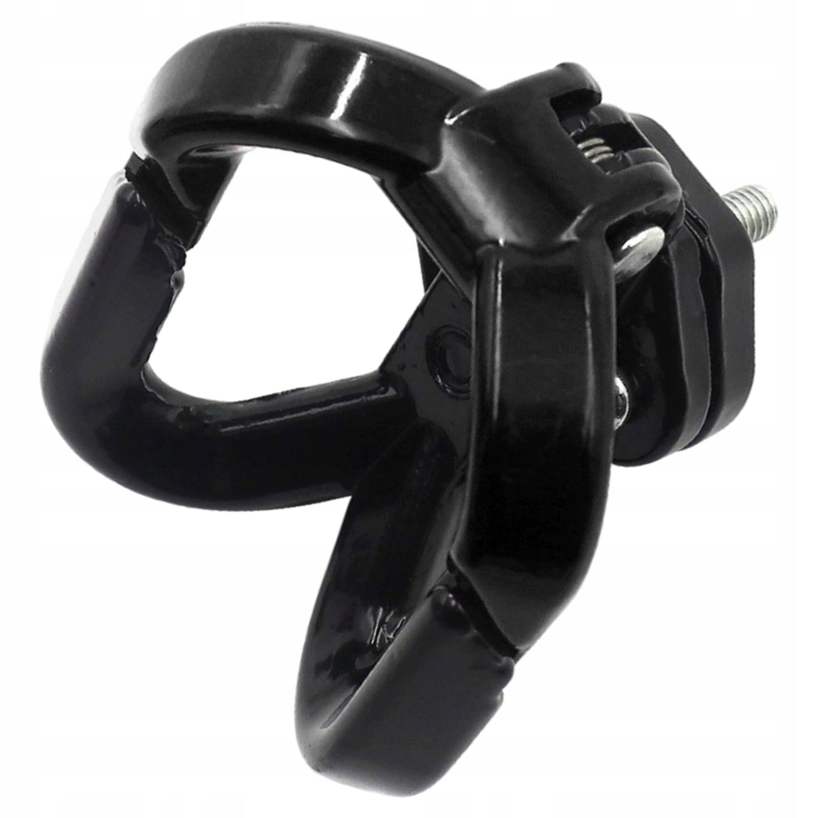 Universal Motorcycle Hook Bifurcated Luggage Sturdy Replaces Helmet Black