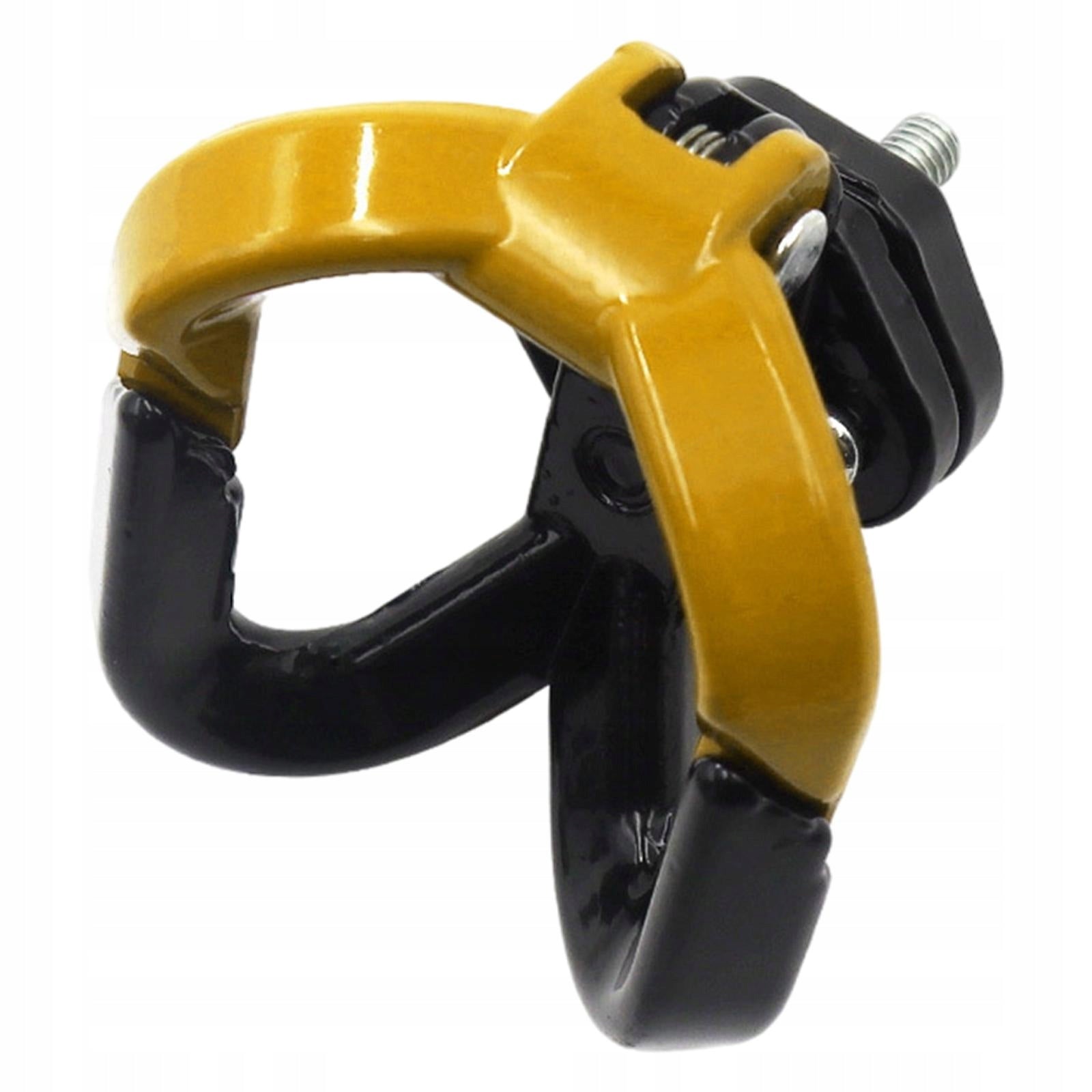 Universal Motorcycle Hook Bifurcated Luggage Sturdy Replaces Helmet Yellow Packaging status original