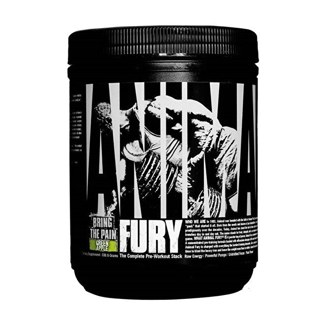 Universal Nutrition Animal Fury Green Apple Powder 495g