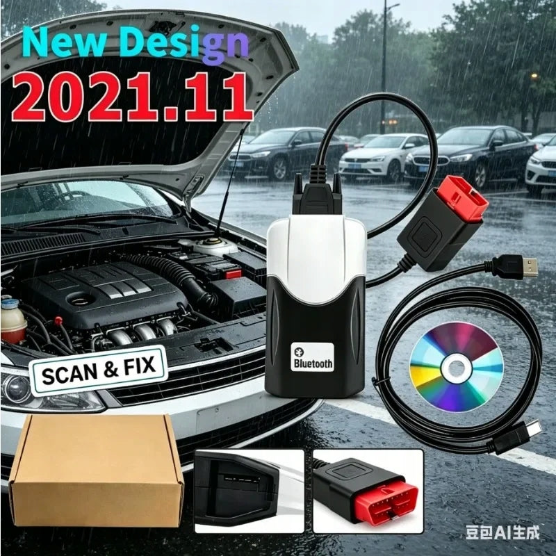 Universal OBD2 diagnostic scanner, Bluetooth 2026 version Brand RED OBD