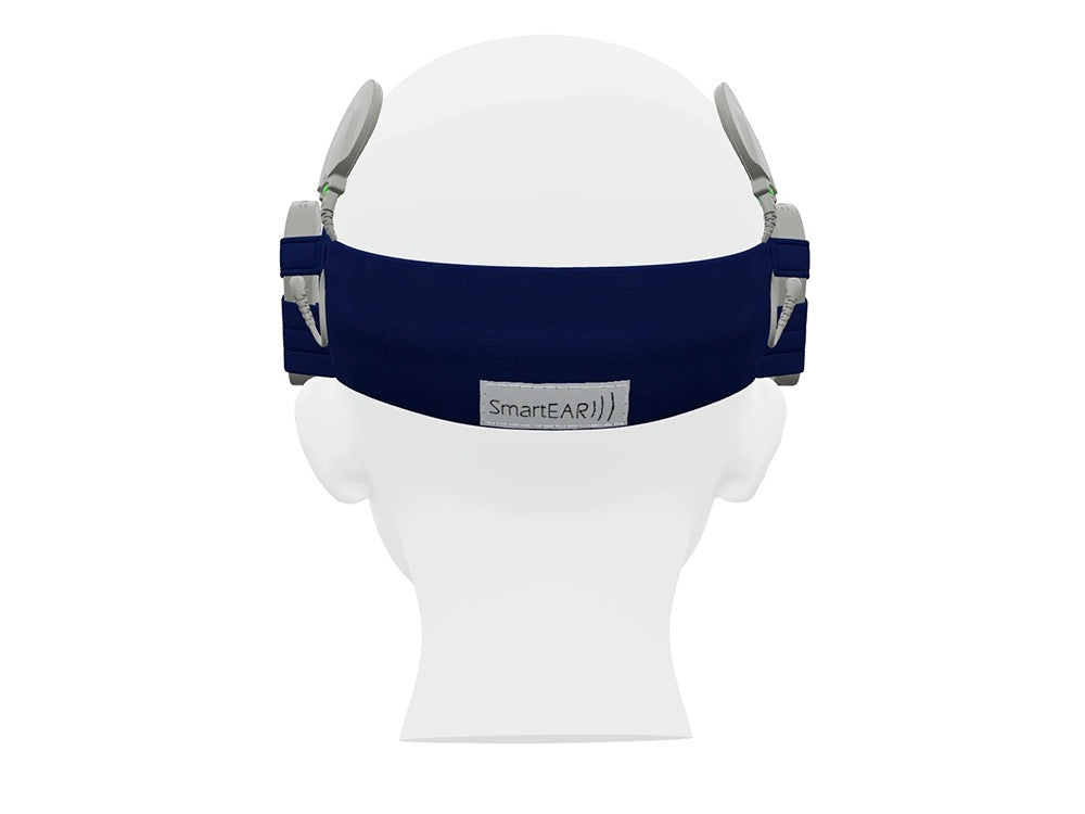 Universal band for speech / implant processors - navy blue -size.S Manufacturer code BUSnavy