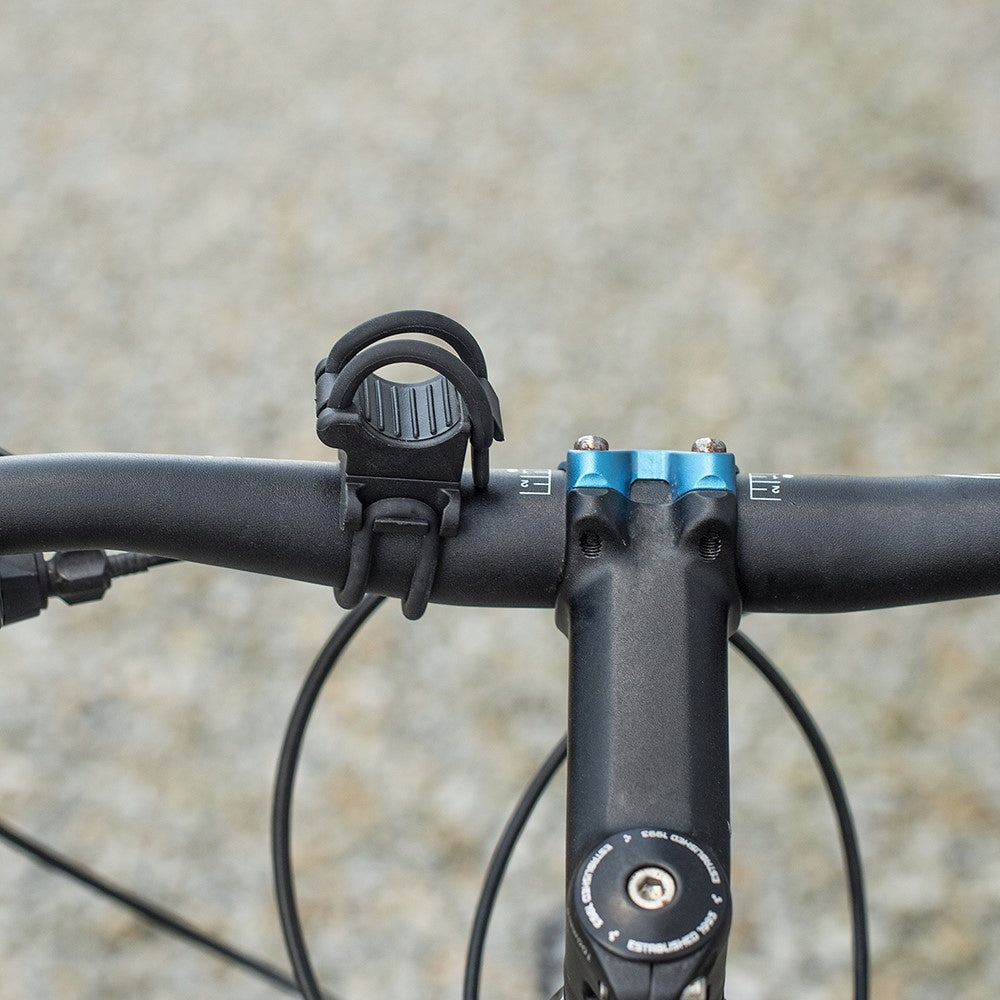 Universal bicycle holder for handlebar VAYOX for flashlight light Kind front-facing