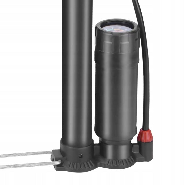 Universal bicycle pump with pressure gauge for scooter pontoon balls 11 BAR Manufacturer code pompka do roweru