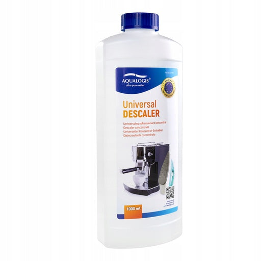 Universal descaler for Aqualogis machine 1 liter Concentrate 10 cycles Brand Aqualogis