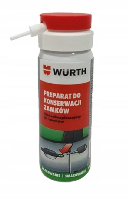 Universal oil Wurth Oil for lubricating locks 50 ml Kind oil
