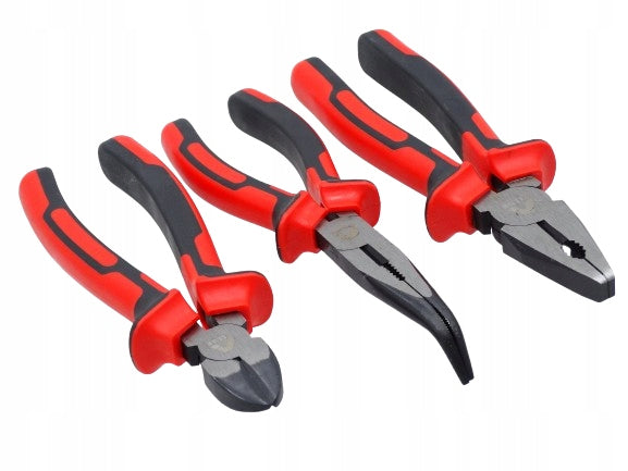 Universal pliers side cutters 200 mm. set of 3 EAN (GTIN) 5906203260966