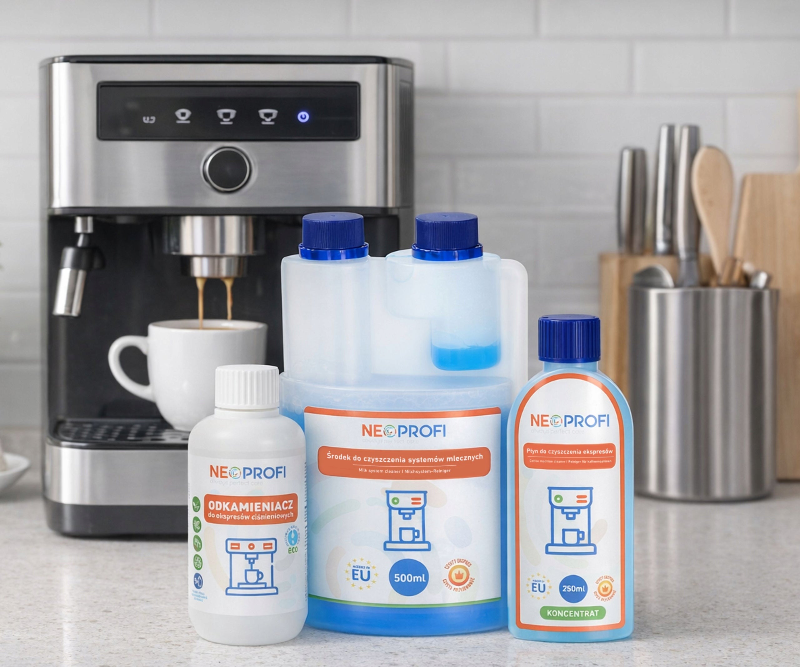 Universal preparations for cleaning and care of coffee machine Brand NeoProfi
