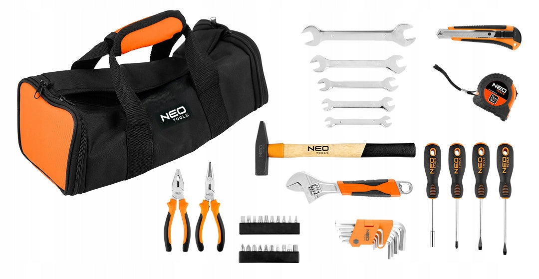 Universal set of tools 44 pcs keys bits soft bag NEO Brand NEO TOOLS