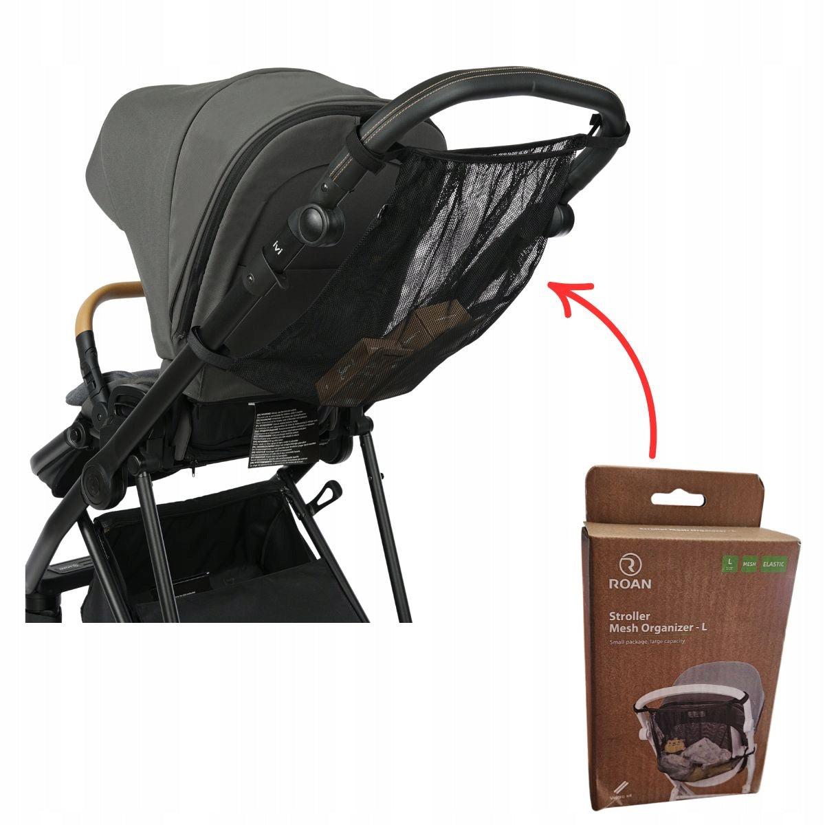 Universal shopping net for trolley – robust, flexible, easy installation EAN (GTIN) 5903857305920