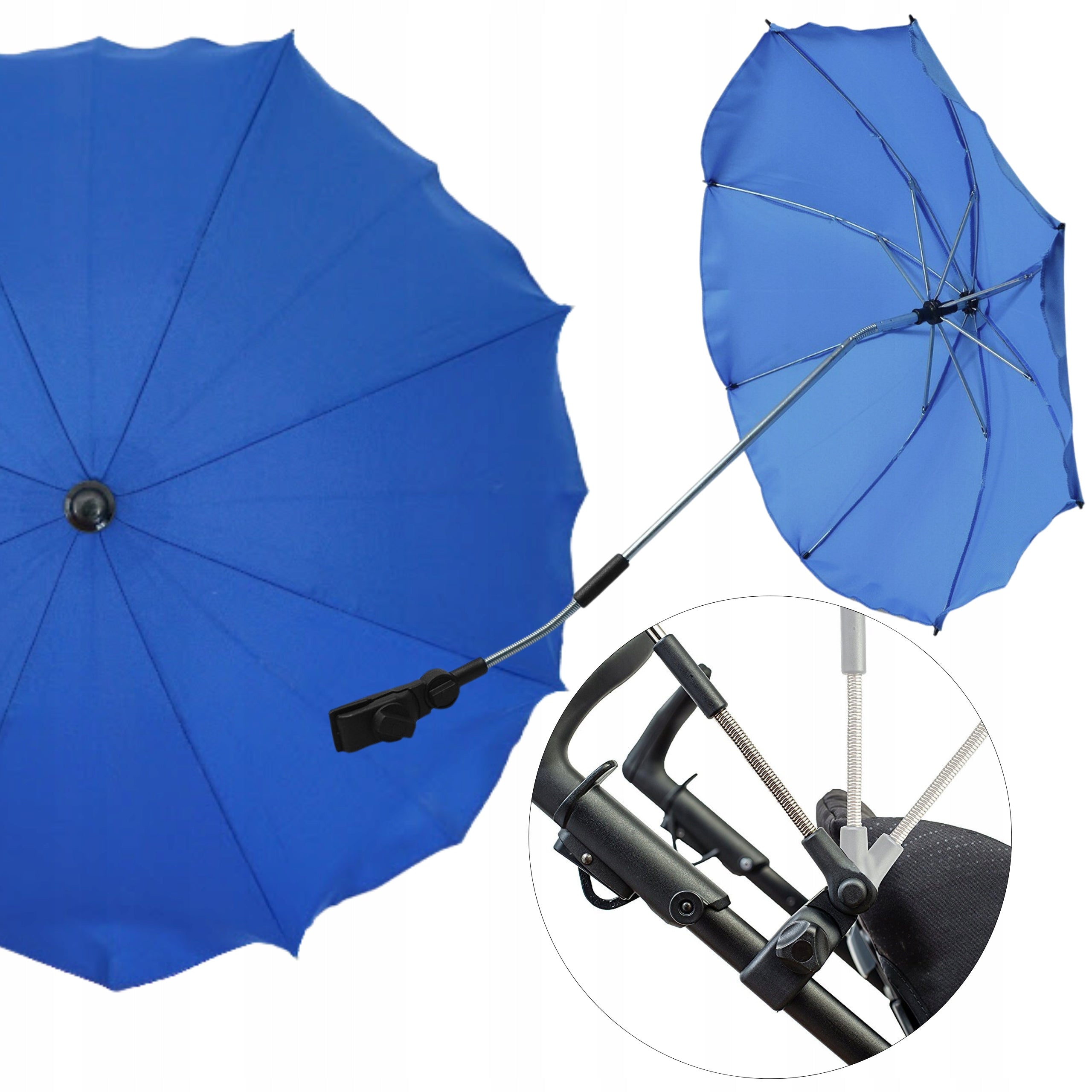 Universal umbrella for stroller cornflower large stable umbrella
