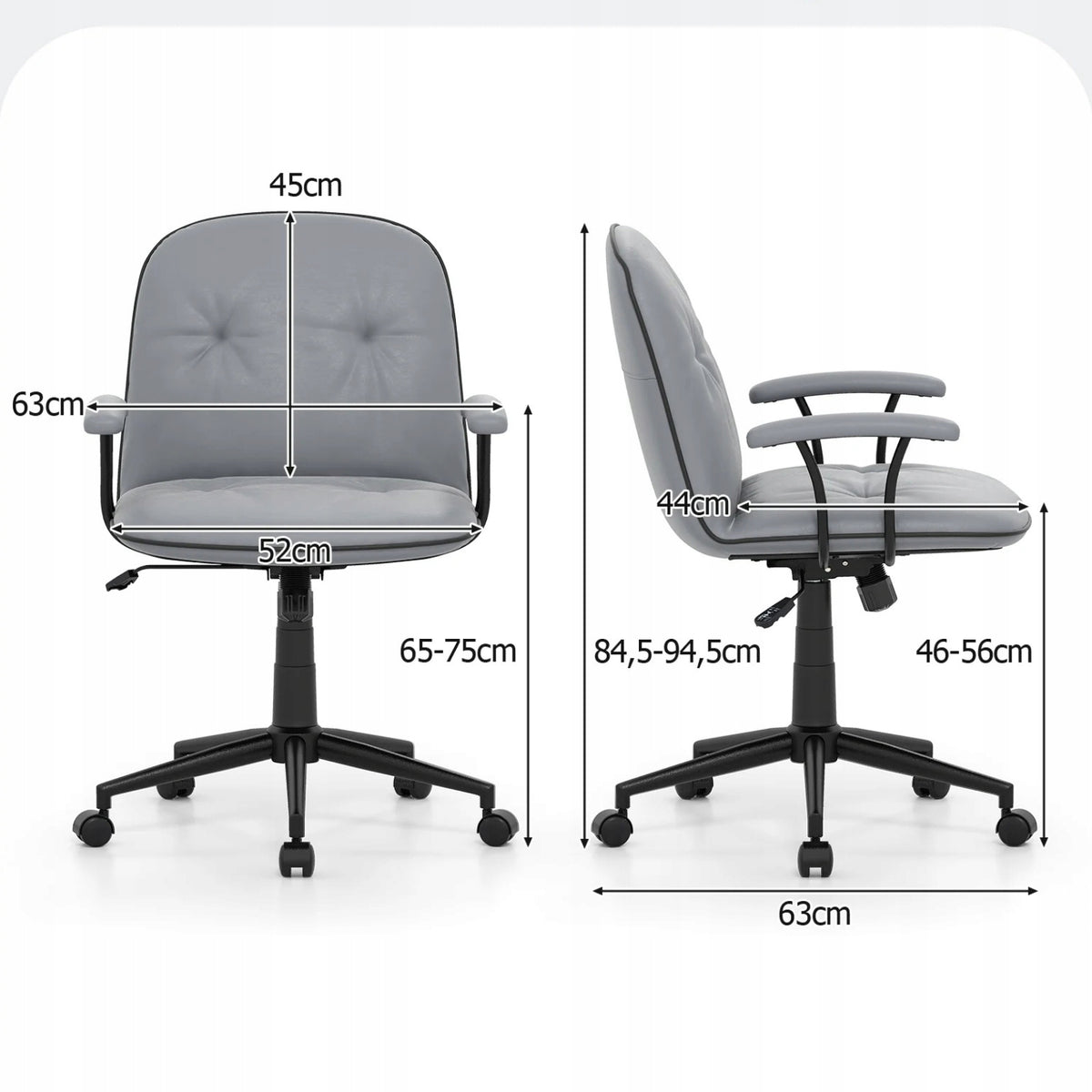 Upholstered Swivel Chair Office Chair Medical device no