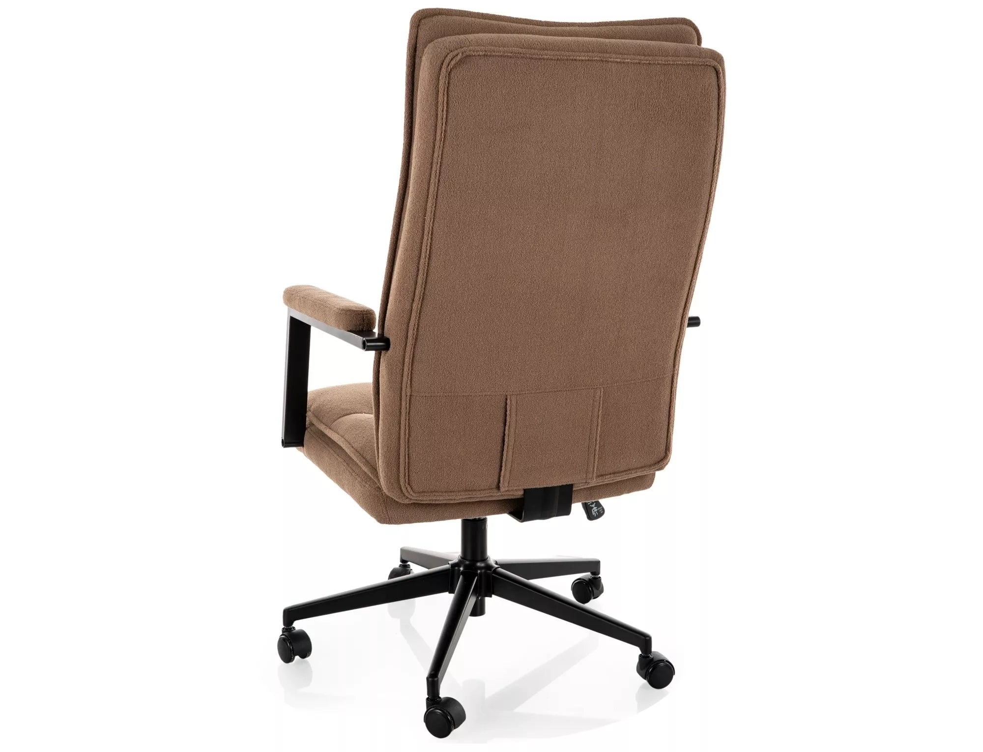 Upholstered swivel office chair Q-091 office chair dark beige TILT Manufacturer code OBRQ091MCBE