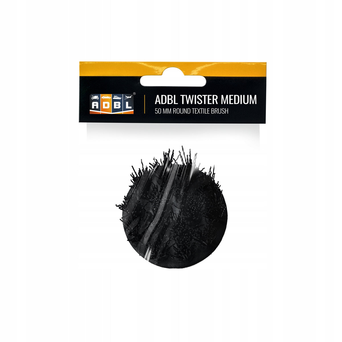 Upholstery brush for drill ADBL Twister 50mm Medium Manufacturer ADBL