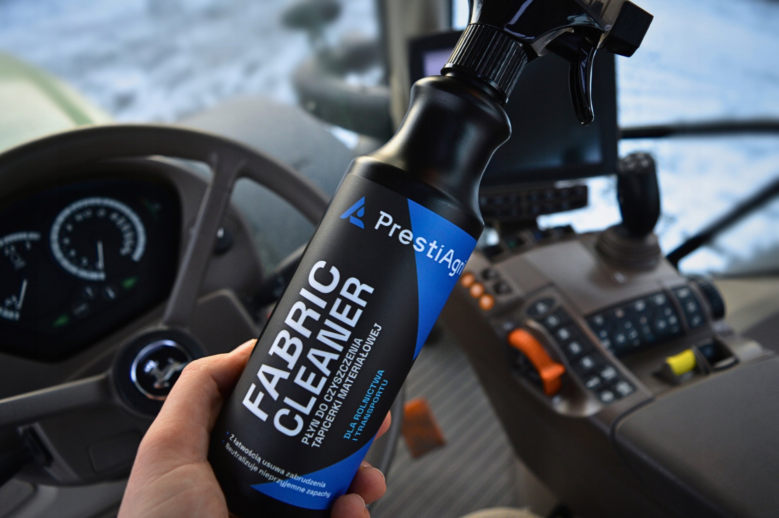 Upholstery cleaner for tractor Prestiagri Fabric Cleaner 500ml Manufacturer PrestiAgri