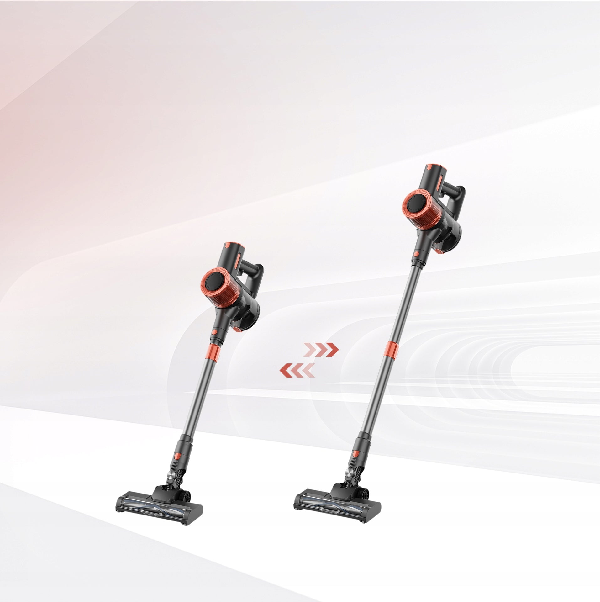 Upright Cordless Vacuum Cleaner JIGOO C200 23Kpa 350W LED 40 Min 72dB 1.2L Dust container volume 1.2 l