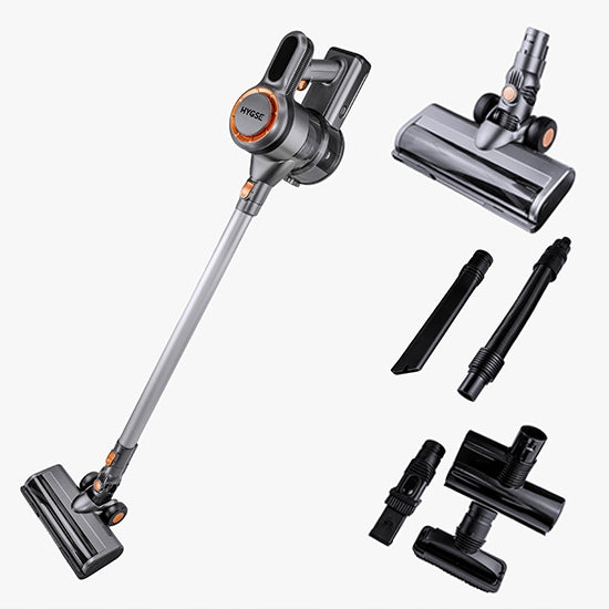 Upright Cordless Vacuum Cleaner LED Handheld Electrobrush 400w HYGSE handy