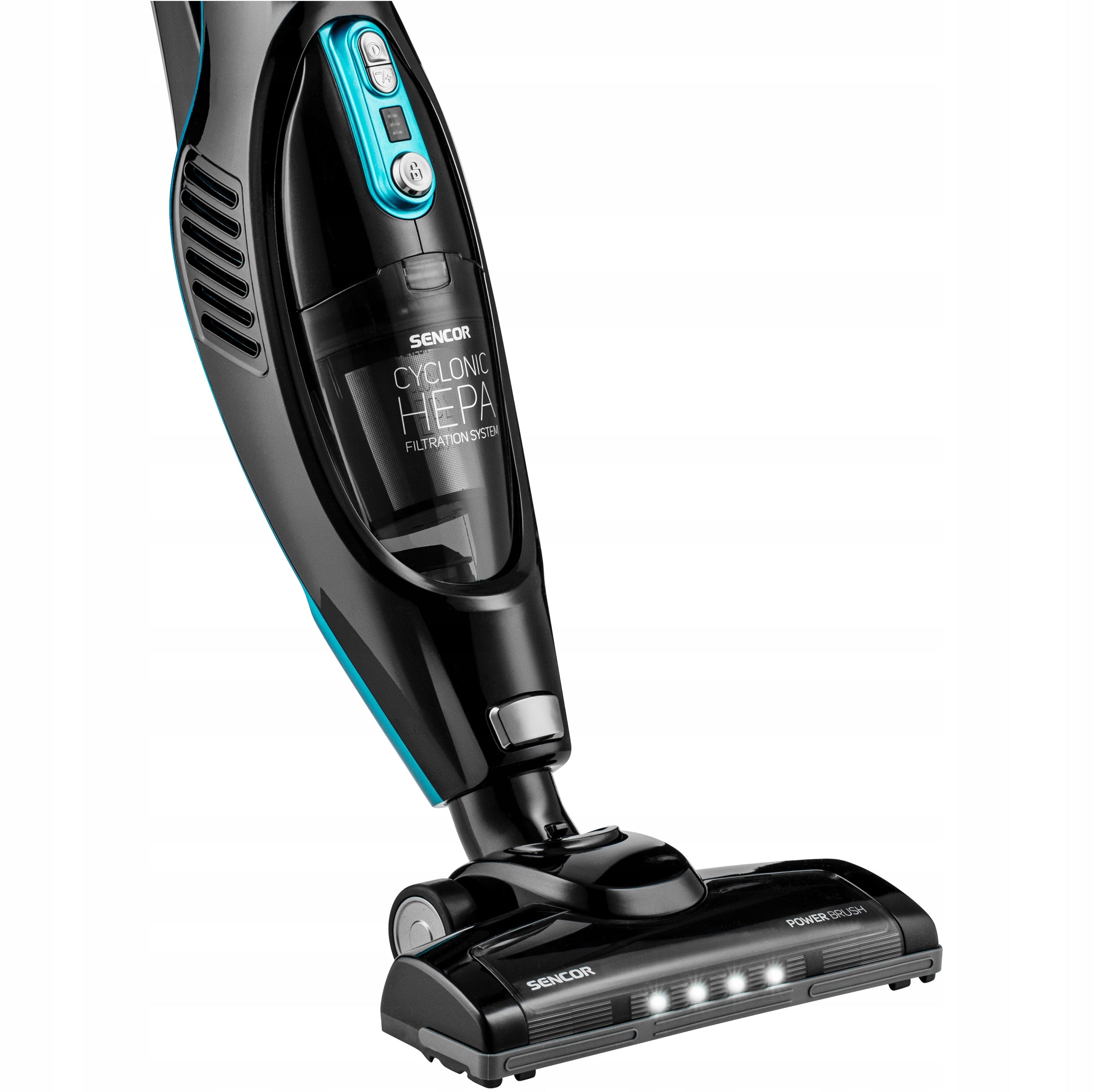 Upright vacuum cleaner 2in1 wireless Sencor SVC7822TQ aku 2200mAh black Brand Sencor