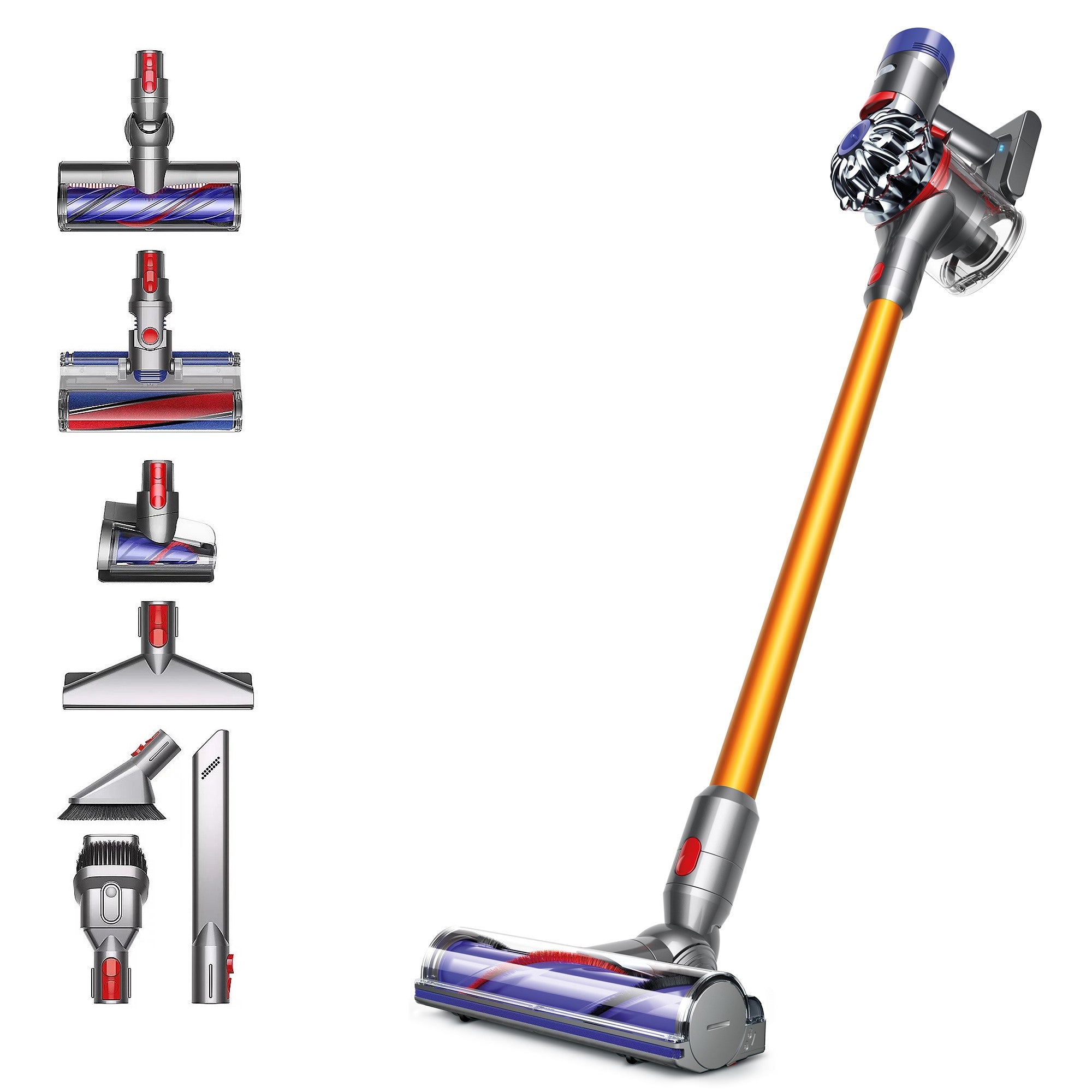 Upright vacuum cleaner Dyson V8 Absolute gold