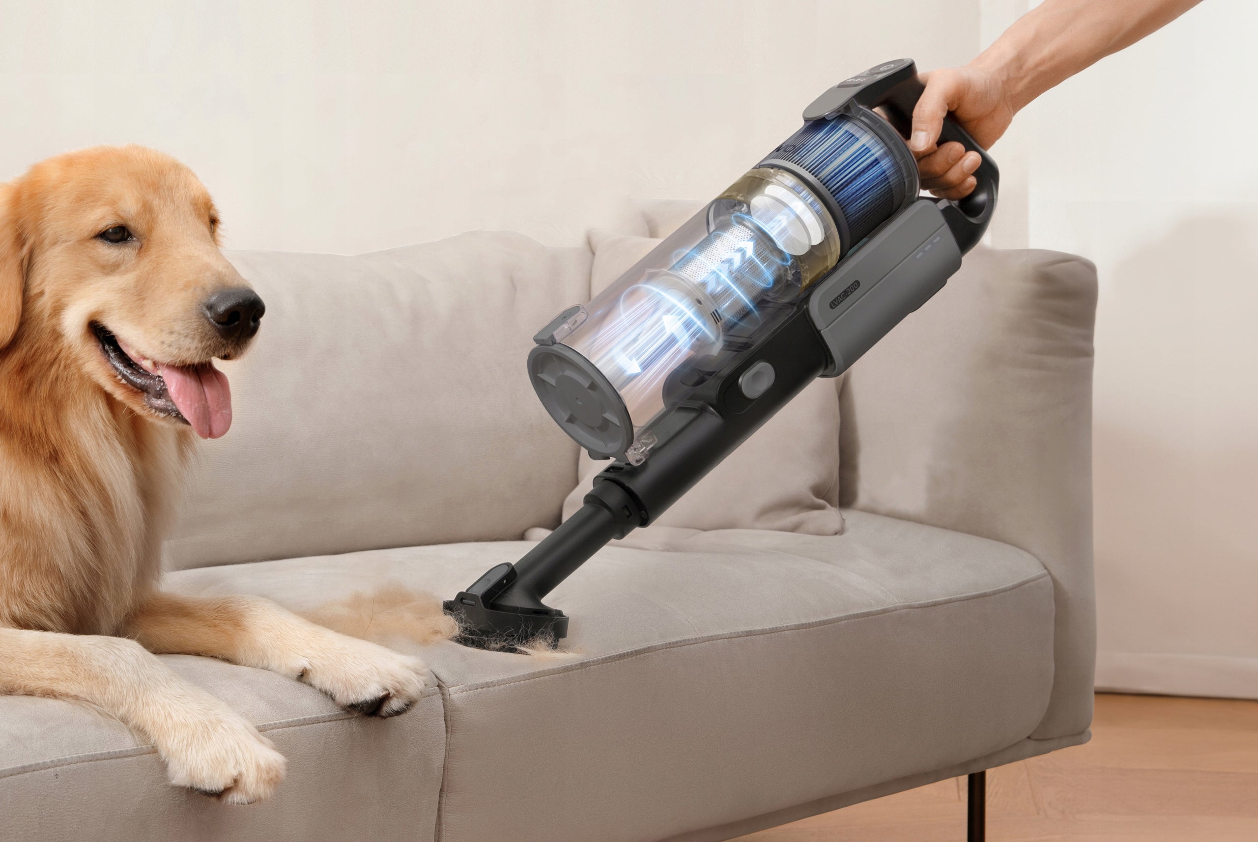 Upright vacuum cleaner Levoit LSV-V201-GEUR black Dominant color black