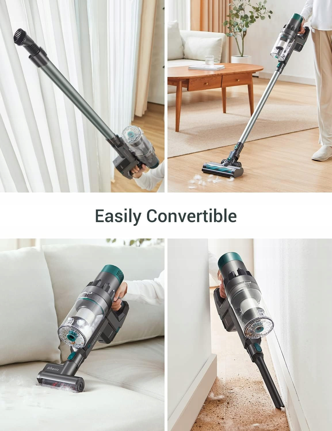 Upright vacuum cleaner Ultenic U11 PRO grey wireless handheld EAN (GTIN) 5905289636443