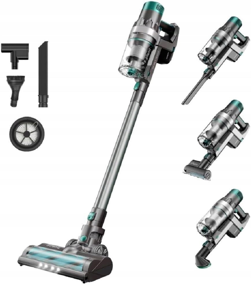 Upright vacuum cleaner Ultenic U11 PRO grey wireless handheld