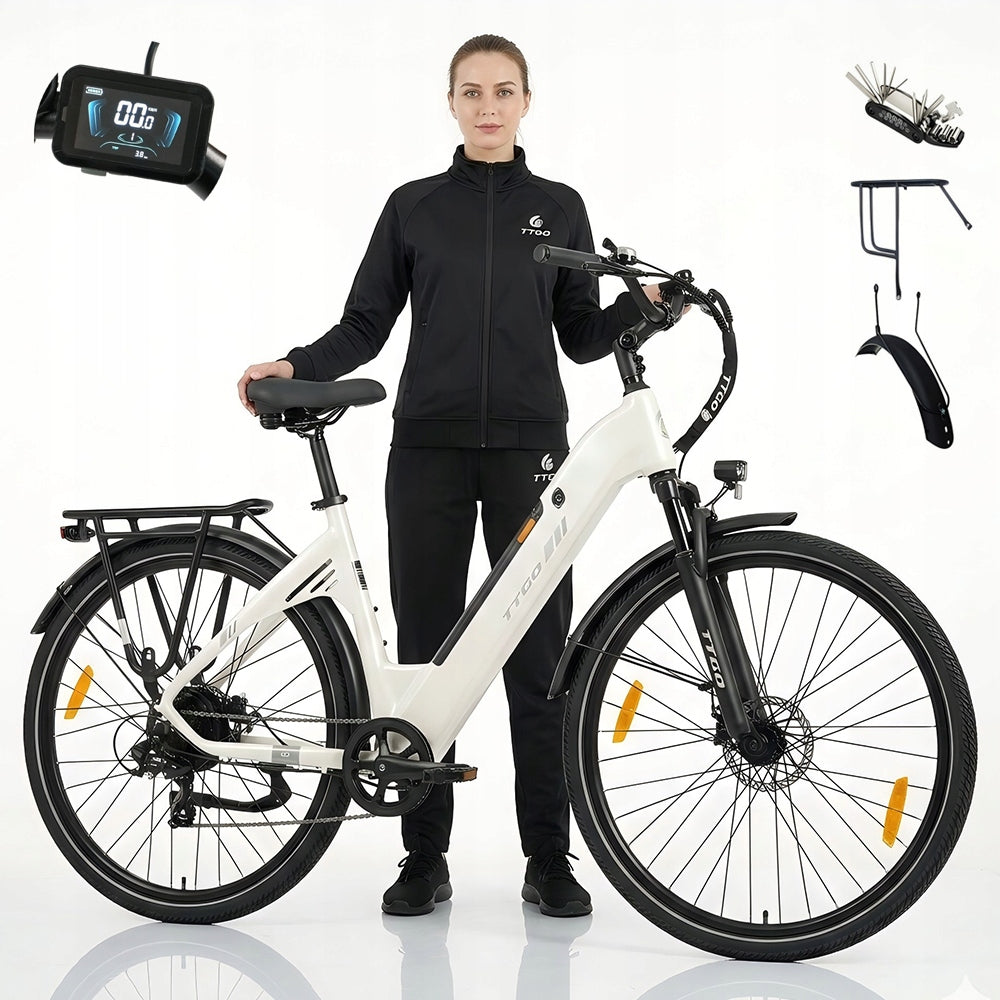 Urban E-BIKE male/female TTGO C3 SE 250W 52Nm 18AH 120KM 28*2.0" 2026 PL