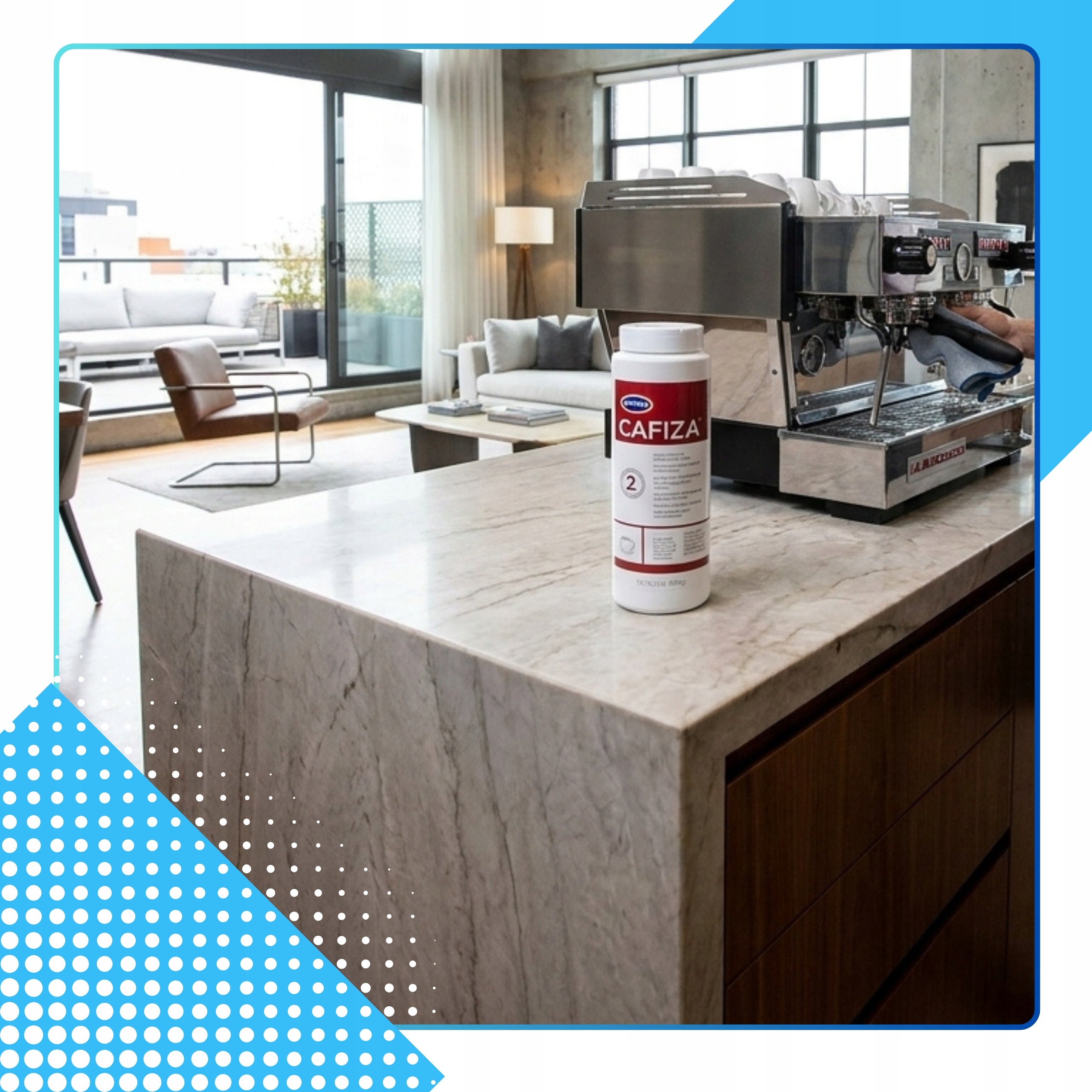 Urnex Cafiza 2 - powder for coffee machines 900 grams Form powder