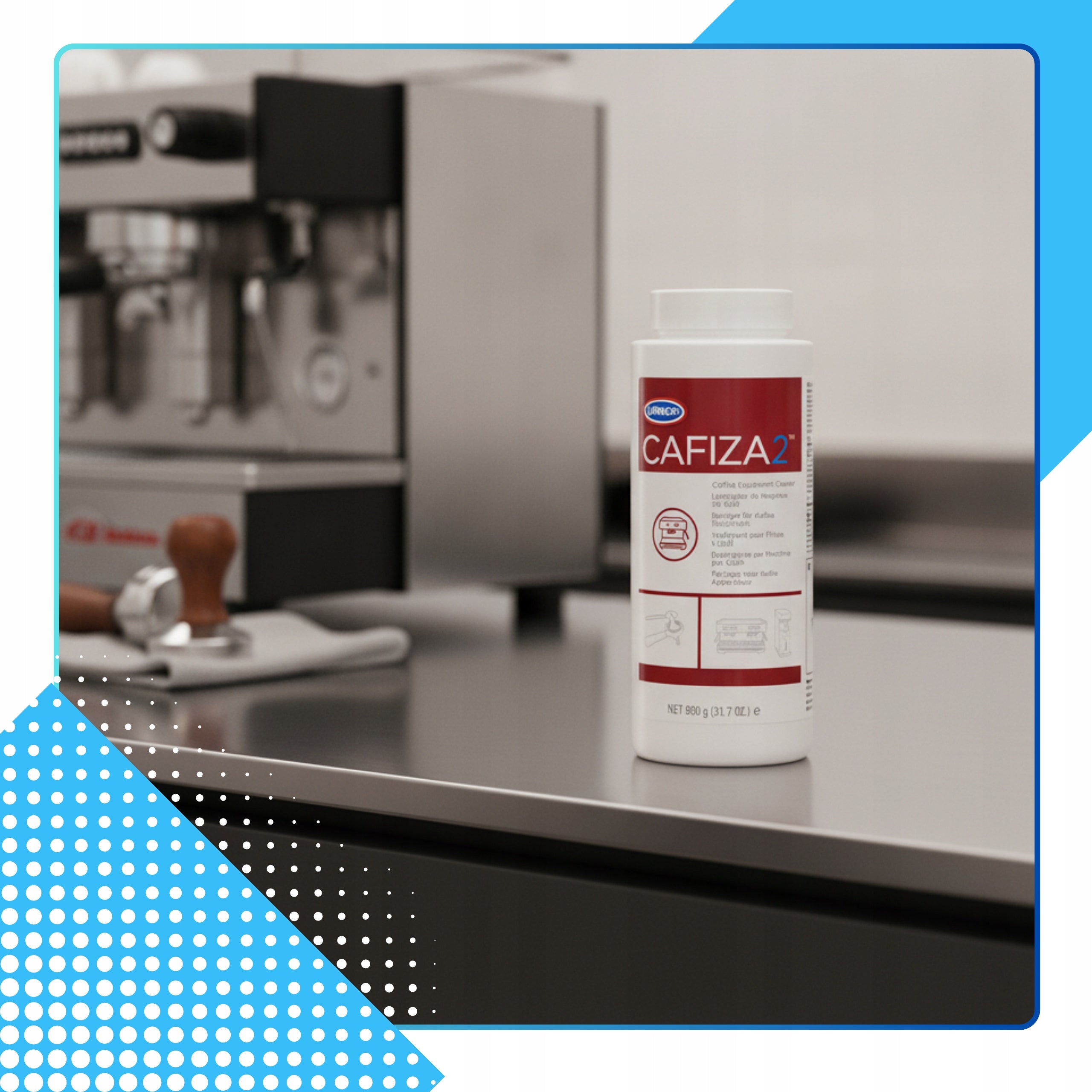 Urnex Cafiza 2 - powder for coffee machines 900 grams Packaging status original