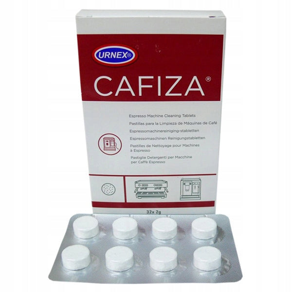 Urnex Cafiza E31 - Tablets for cleaning coffee machines - 32 pieces Packaging status original