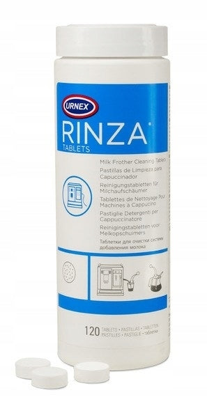 Urnex Rinza Tablets - Foamer Cleaning Tablets - 120 Pack