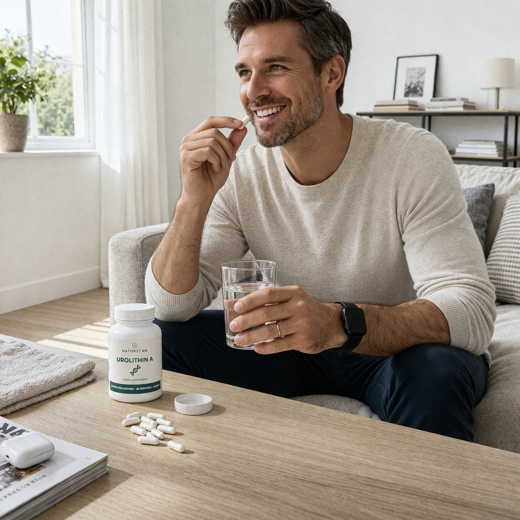 Urolithin A 30 capsules Urolithin A 500 mg Mitochondria Vegan Energy Basic ingredient other