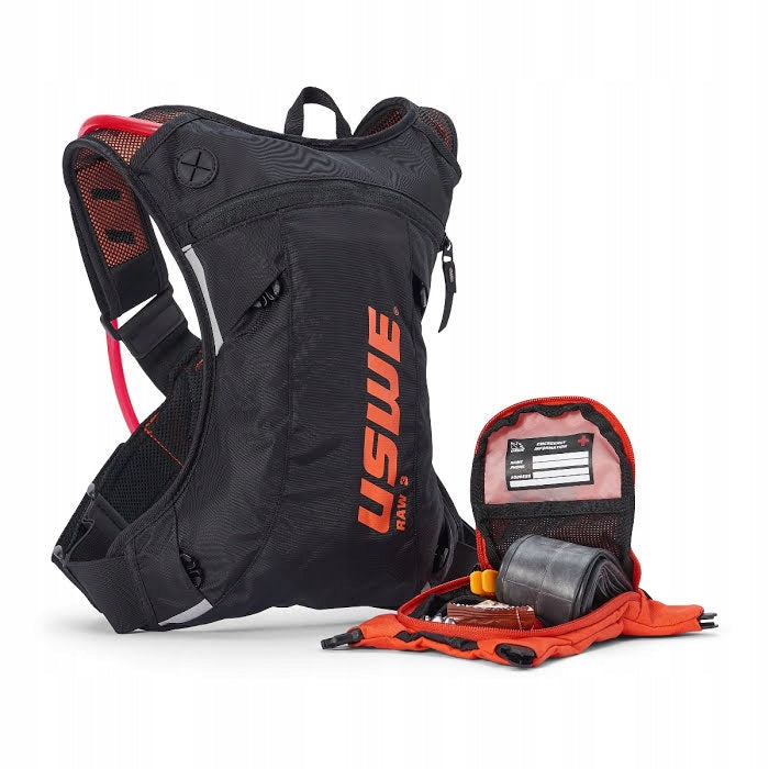 Uswe Camel Bag Backpack Raw 3 Orange Black Manufacturer no brand