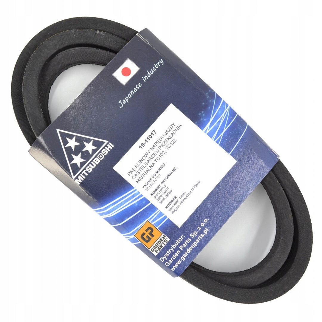 V-BELT DRIVE MANUAL CASTELGARDEN TC102 TC122 HONDA HF2213 STIGA