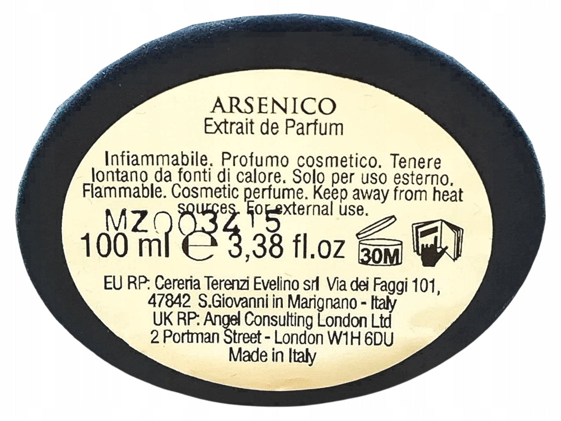 V Canto Arsenico EXT 100ml Packaging status original