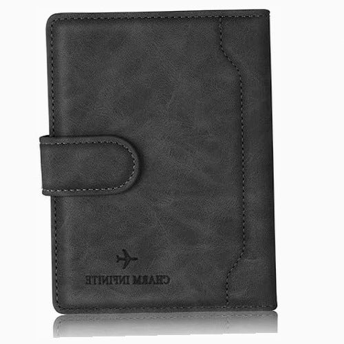 VACCINATION PROOF CASE SYNTHETIC LEATHER PROTECTIVE DOCUMENTS PASSPORT