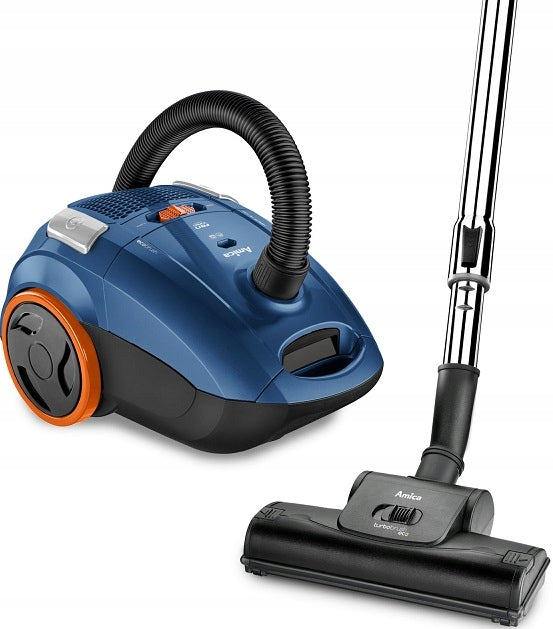 VACUUM CLEANER AMICA FEN TURBO VM2062 POWERFUL 900W TURBO BRUSH HEPA13 Operating range 8 m