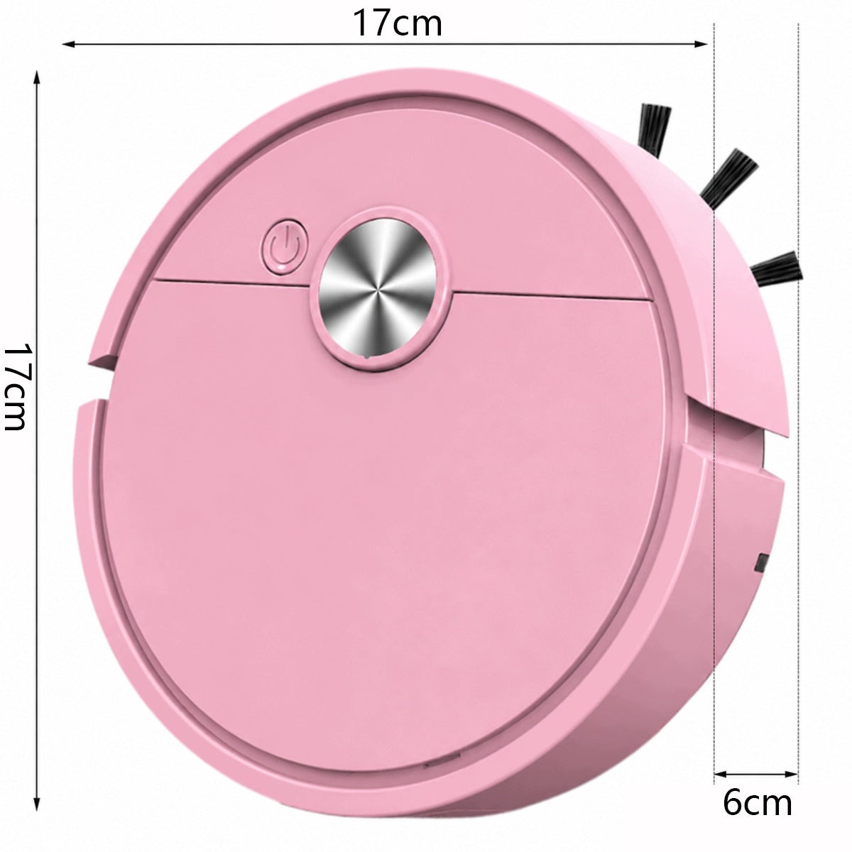 VACUUM CLEANER ROBOT CLEANING AUTOMATIC CLEANING TOY FOR CHILDREN Dominant color pink