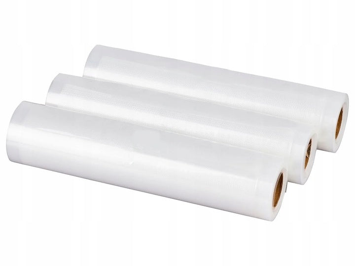 VACUUM PACKAGING FILM FOR FOOD PRODUCTS SET OF 3 ROLLS 20x300C Brand Hoffen