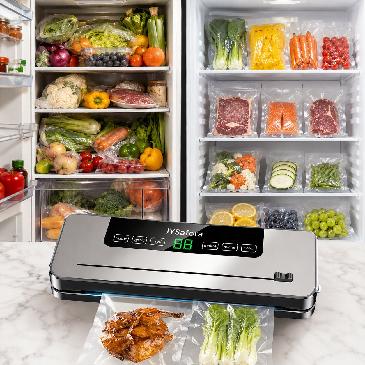 VACUUM SEALER FOOD PACKAGING MACHINE AUTOMATIC 5 Modes For Bags Brand no brand