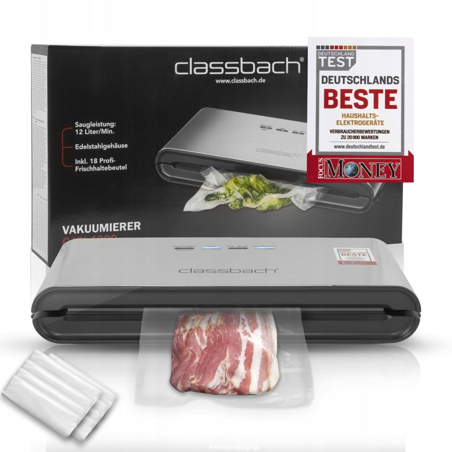 VACUUM SEALER FOR FOOD CLASSBACH C-VK