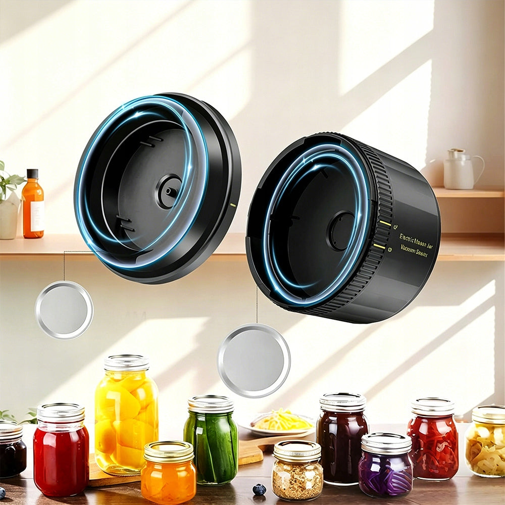 VACUUM SEALER FOR JARS MASON JAR AUTOMATIC STOP PERMANENT Model 6906429847155