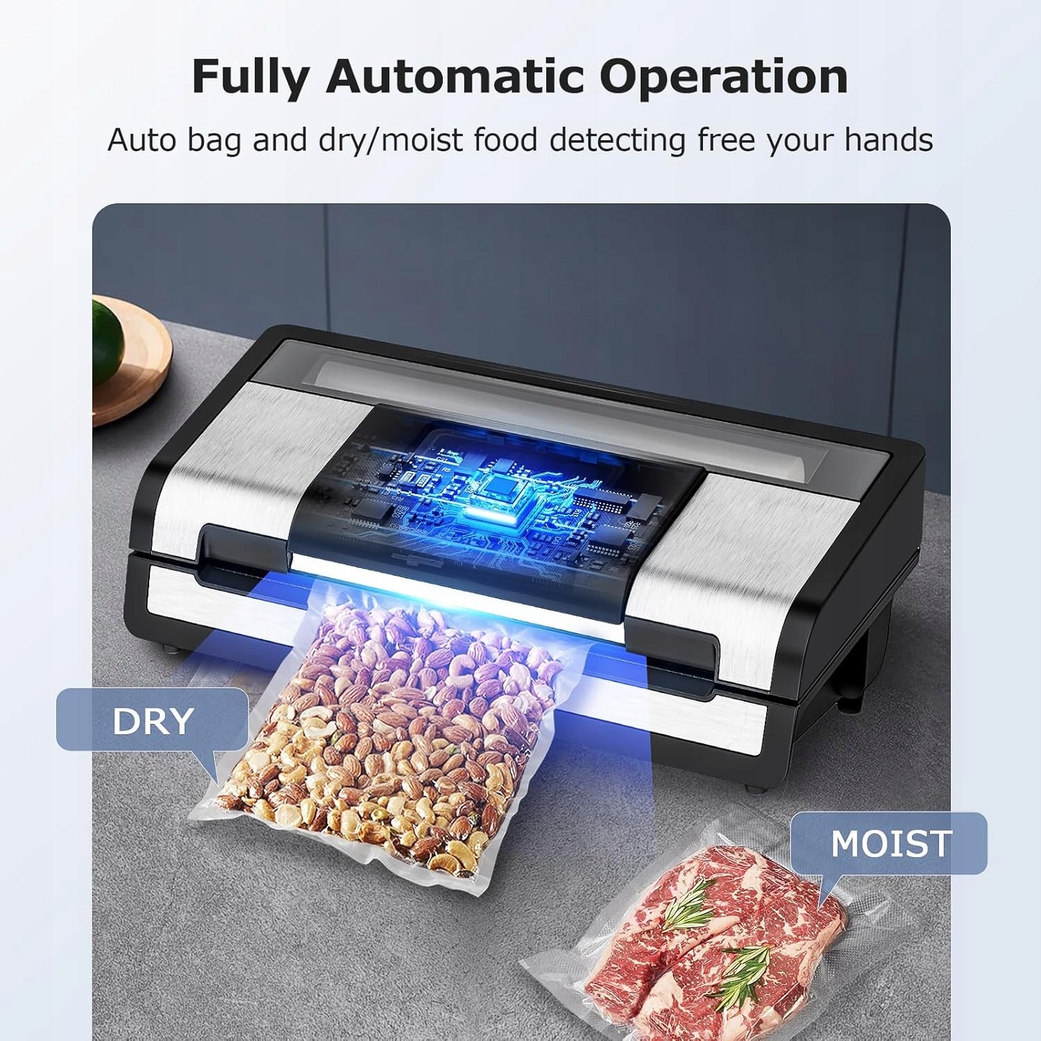 VACUUM SEALER FRESKO AUTOMATIC UNIVERSAL KITCHEN FOR FOOD Brand Fresko
