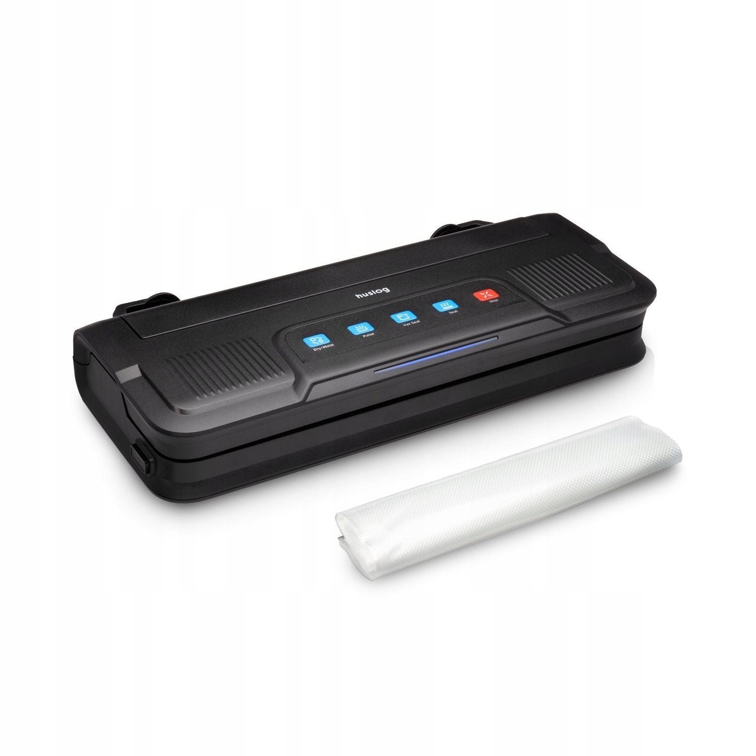 VACUUM SEALER WITH FOIL FEEDER HUSLOG FOR FOOD 65 KPA Packaging status original