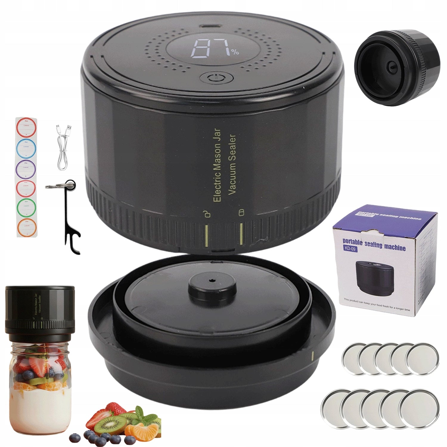 VACUUM VACATION KIT ELECTRIC STORAGE CLOSER