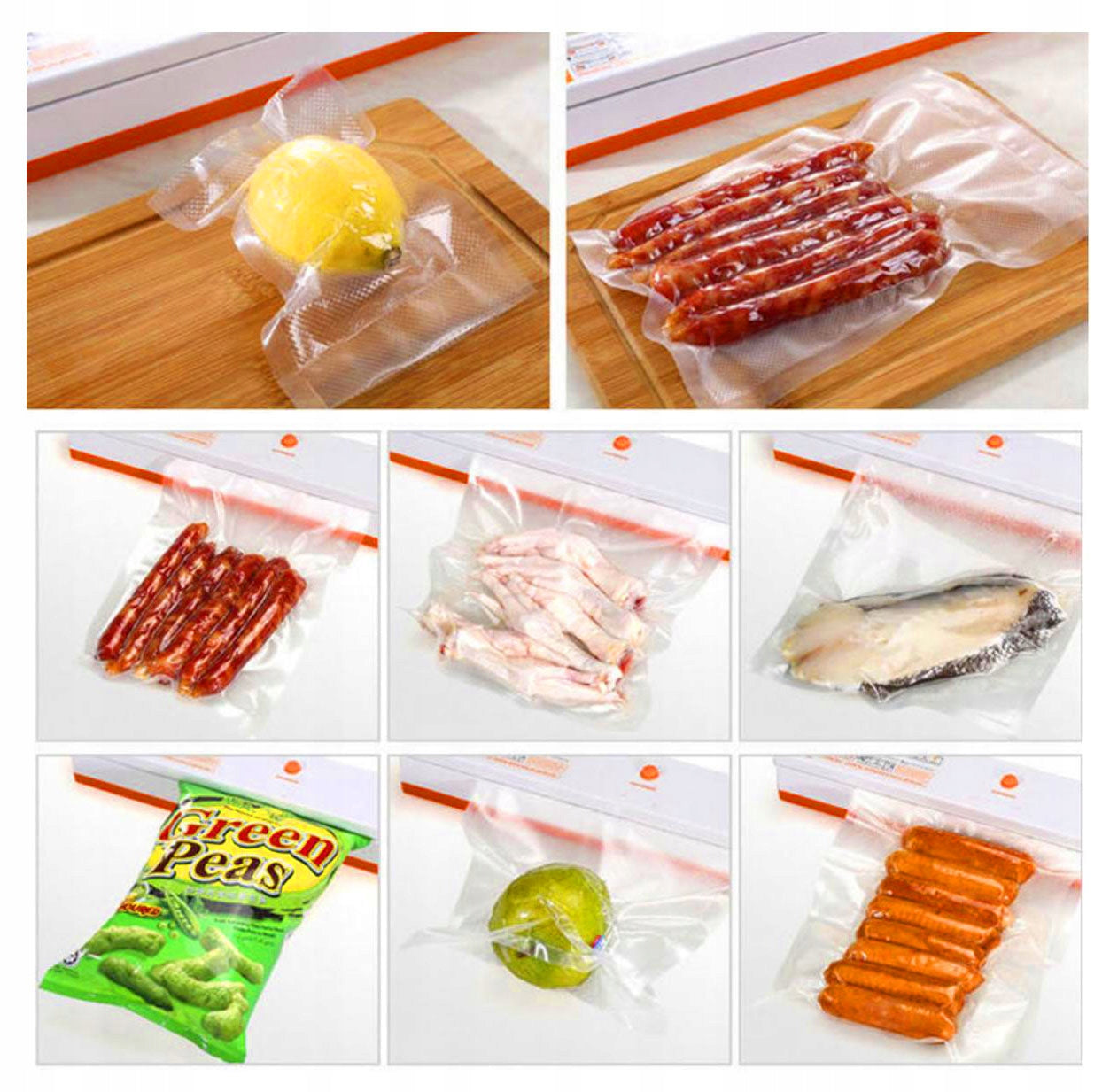 VACUUM WELDING MACHINE + 10 FOILS HOUSEHOLD Food Packer Manufacturer code Zgrzewarka do żywności Próżniowa