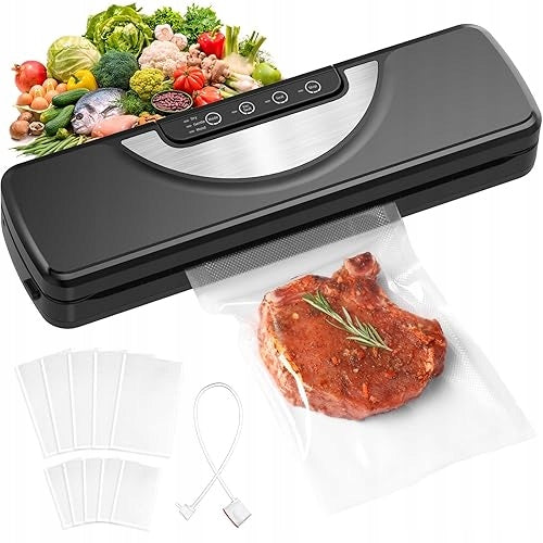 VACUUM WELDING MACHINE 5IN1 PROFESSIONAL WITH KNIFE FOOD BAGS GIFT