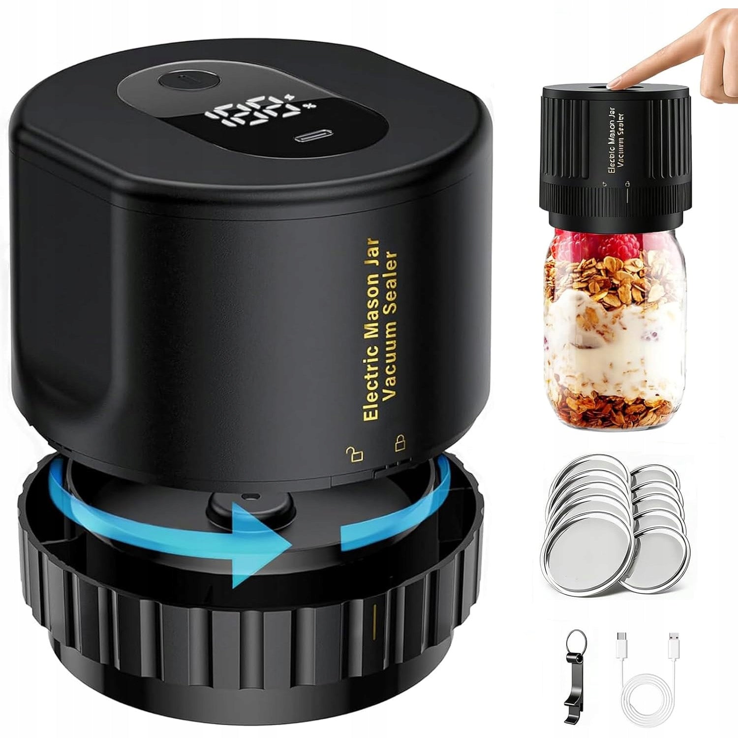 VACUUM WELDING MACHINE FOOD PACKAGING MACHINE AUTOMATIC FOR MASON JARS