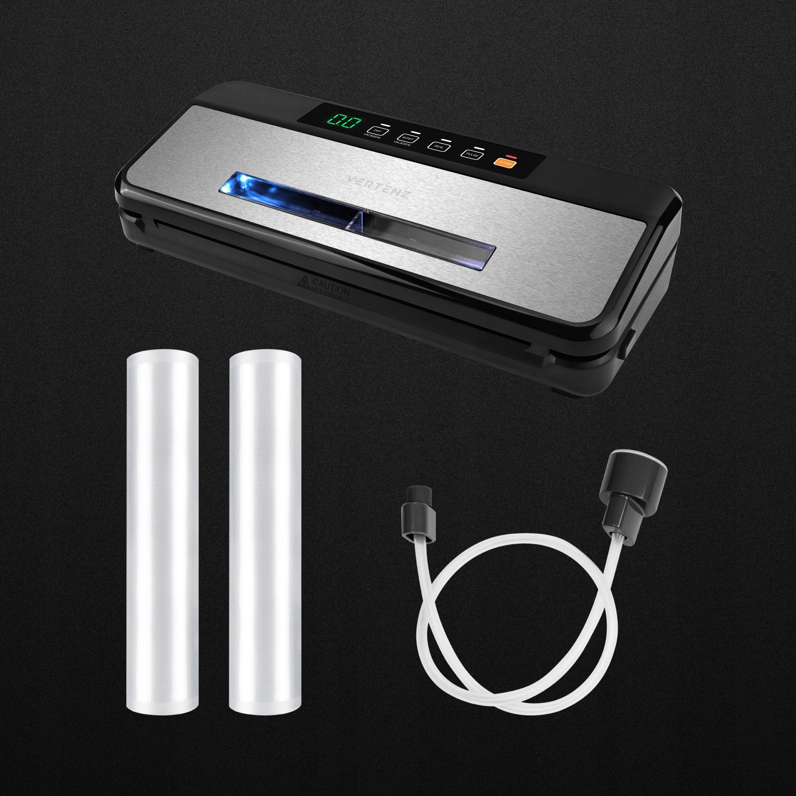 VACUUM WELDING MACHINE Food Packing Machine 110W + Foil and Bags Set MEGA EAN (GTIN) 5903796018547