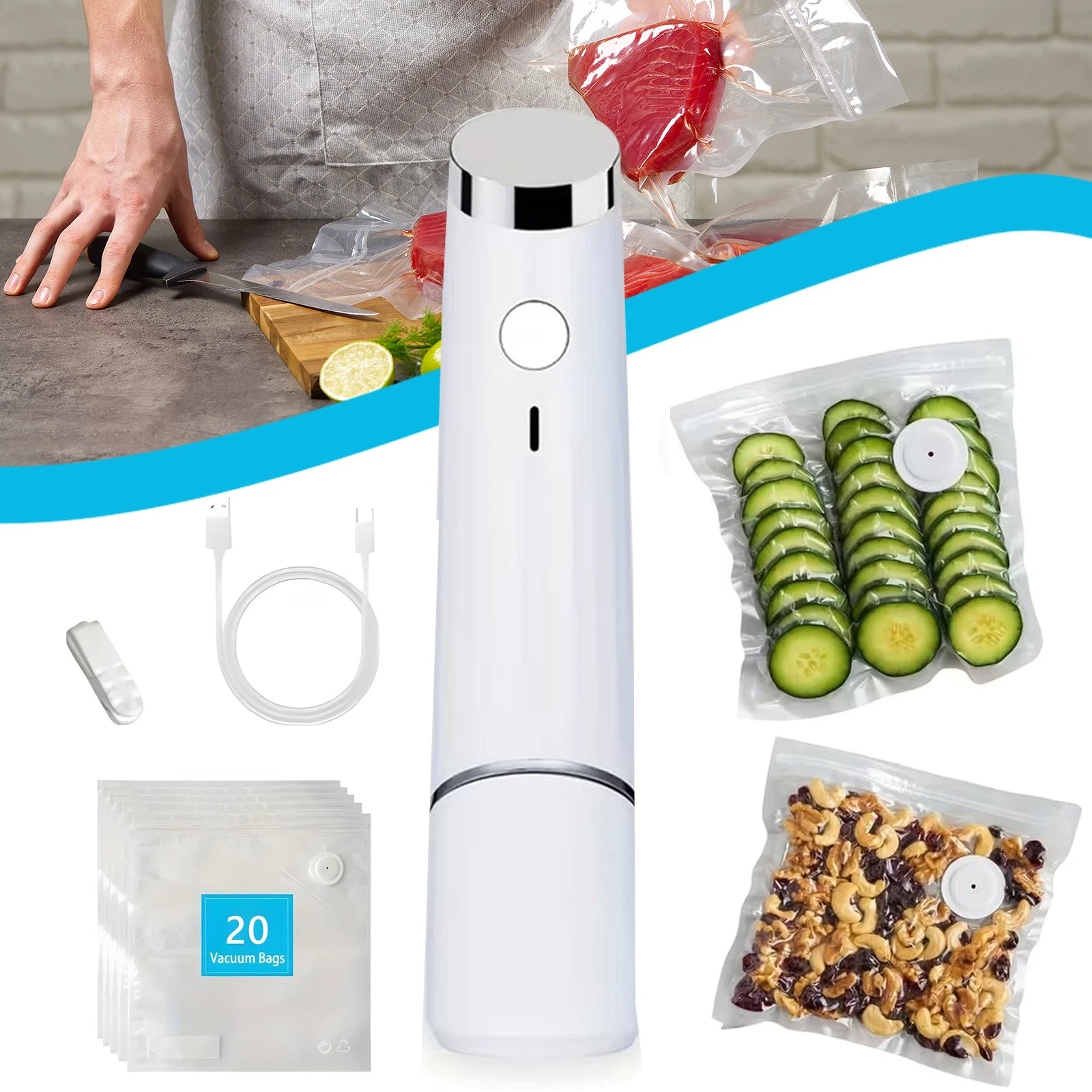 VACUUM WELDING MACHINE Vacuum Pump Vacuum Packaging Kit Bags