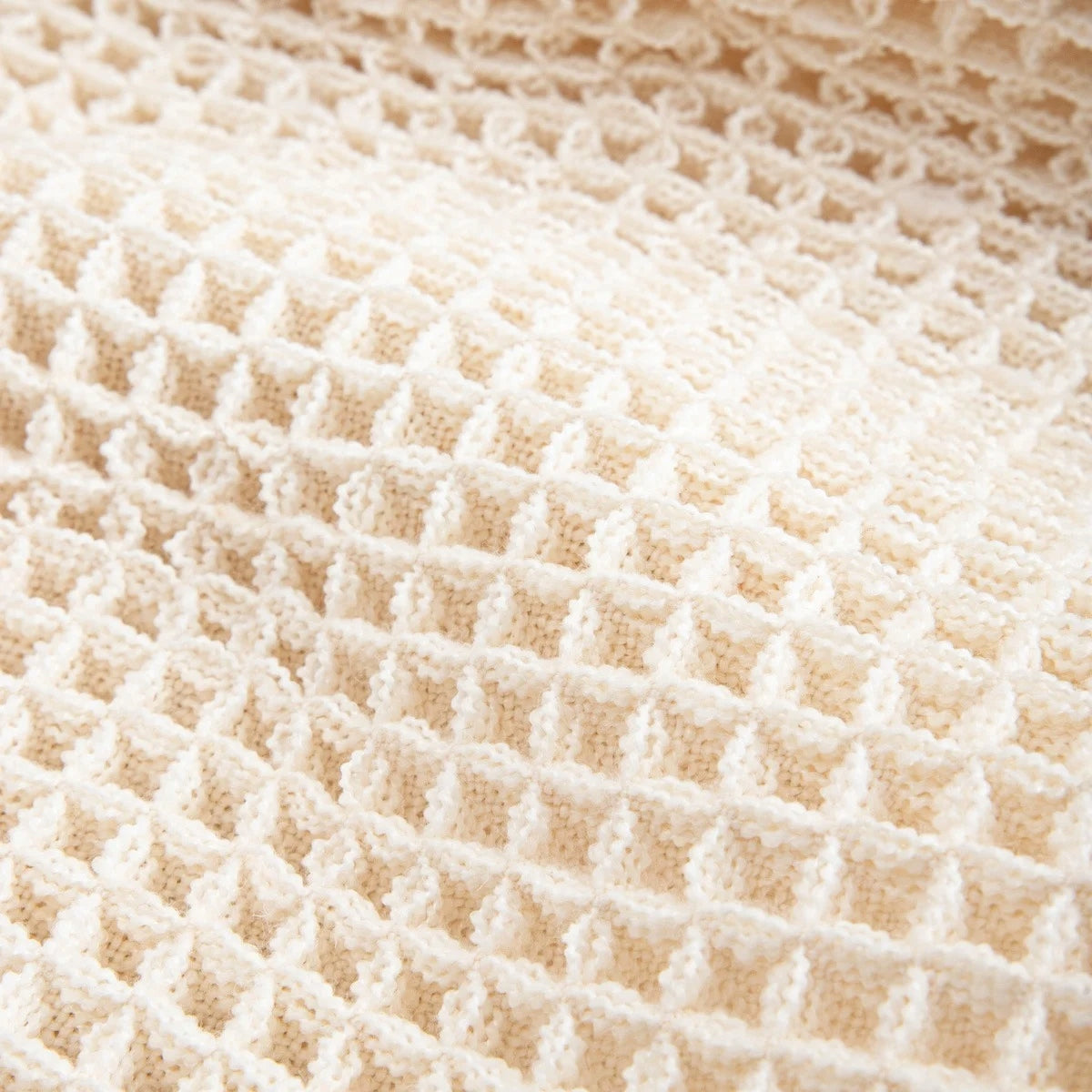 VAFFEL bathroom rug with wafer texture 40x60 cm HOMLA Length 60 cm
